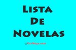 Lista De Novelas